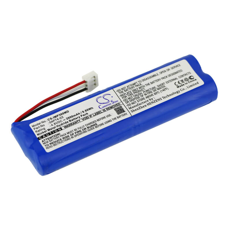 4.8V, 2000mAh, Ni-MH Battery fits Abbott, Analyzer Printer, I-stat Printer, 9.6Wh