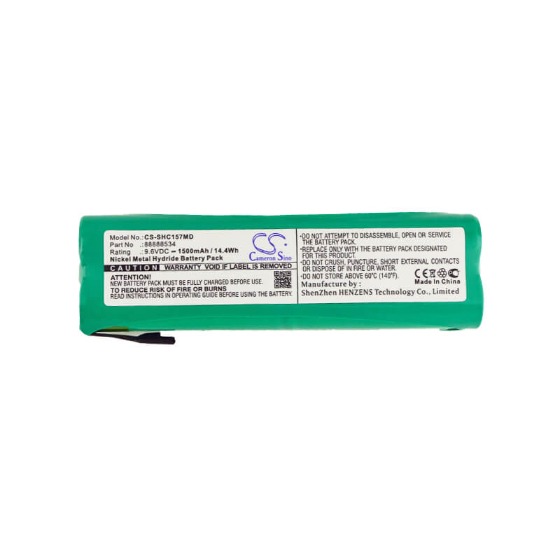 9.6V, 1500mAh, Ni-MH Battery fits Schiller, Cardiovit Ecg At3, E-1573, 14.4Wh
