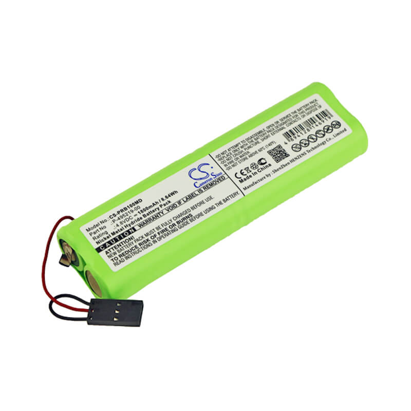 4.8V, 1800mAh, Ni-MH Battery fits Puritan Bennett, 49221900, Pb100, 8.64Wh