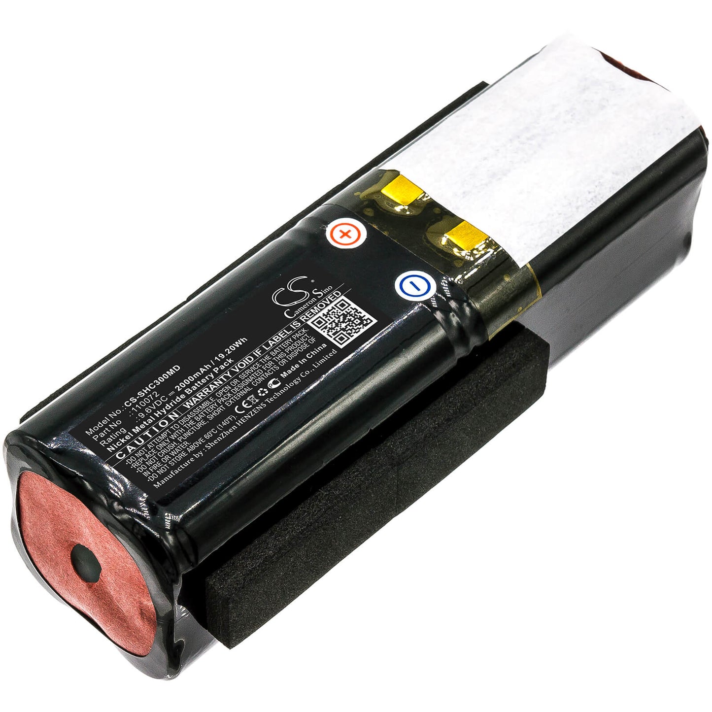 9.6V, 2000mAh, Ni-MH Battery fits Schiller, At3 Ekg, 19.2Wh