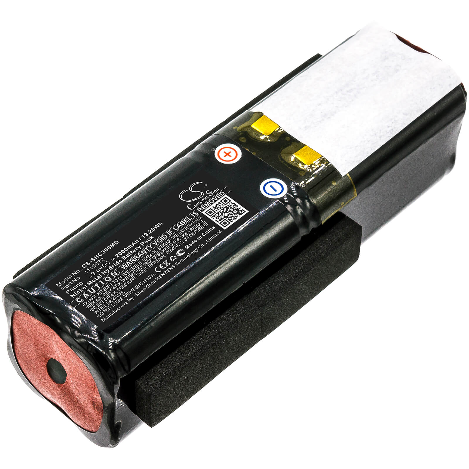 9.6V, 2000mAh, Ni-MH Battery fits Schiller, At3 Ekg, 19.2Wh