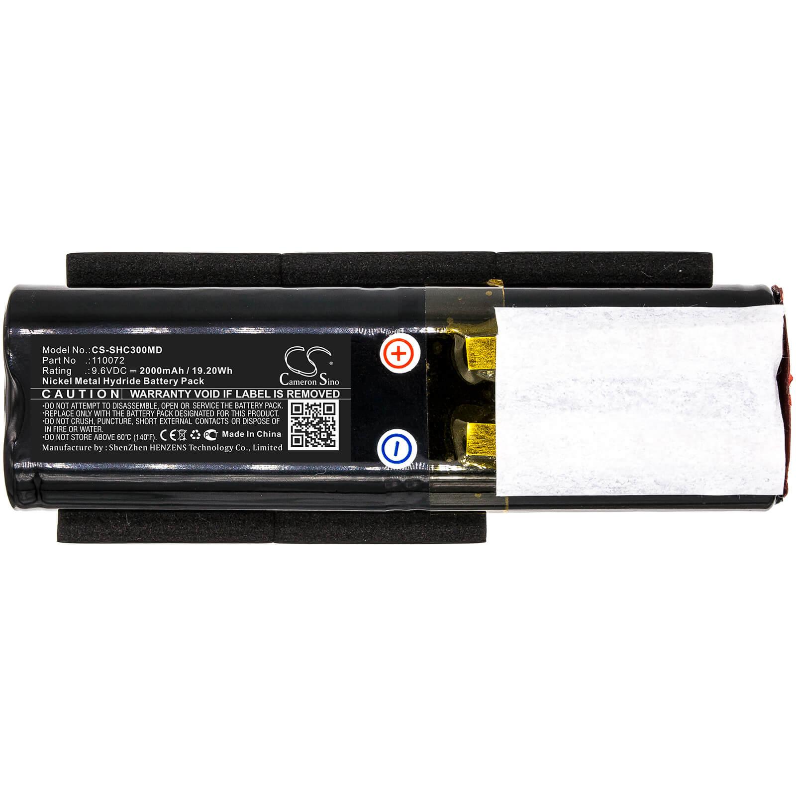 9.6V, 2000mAh, Ni-MH Battery fits Schiller, At3 Ekg, 19.2Wh