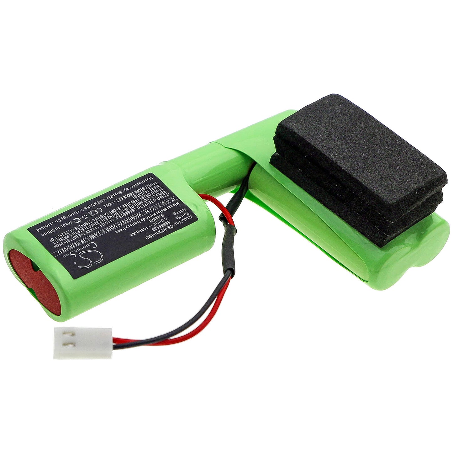 6.0V, 1600mAh, Ni-MH Battery fits Nutricia, Feeding Pump Flocare Micromax, Micromax 100, 9.6Wh