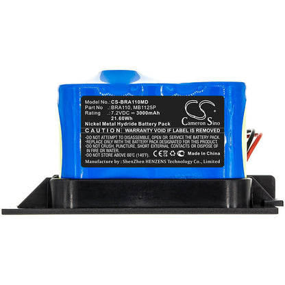 7.2V, 3000mAh, Ni-MH Battery fits B.braun, Infusomat Fms, Infusomat P, 21.6Wh