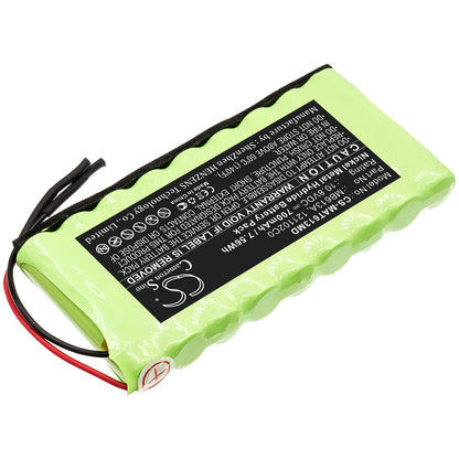 10.8V, 700mAh, Ni-MH Battery fits Maquet, 121102c0, Operating Table Remote, 7.56Wh