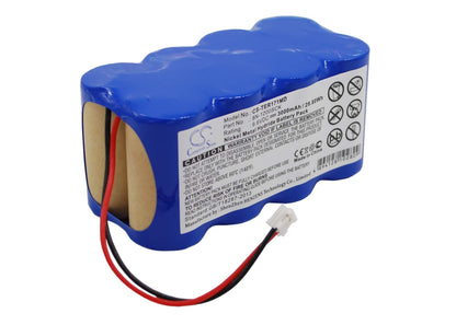 9.6V, 3000mAh, Ni-MH Battery fits Terumo, Infusion Pump Te-171, Infusion Pump Te-172, 28.8Wh