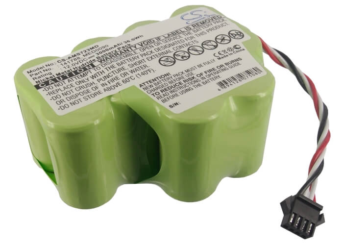 12.0V, 3000mAh, Ni-MH Battery fits Diversified Medical, N N1218wc3, 36Wh