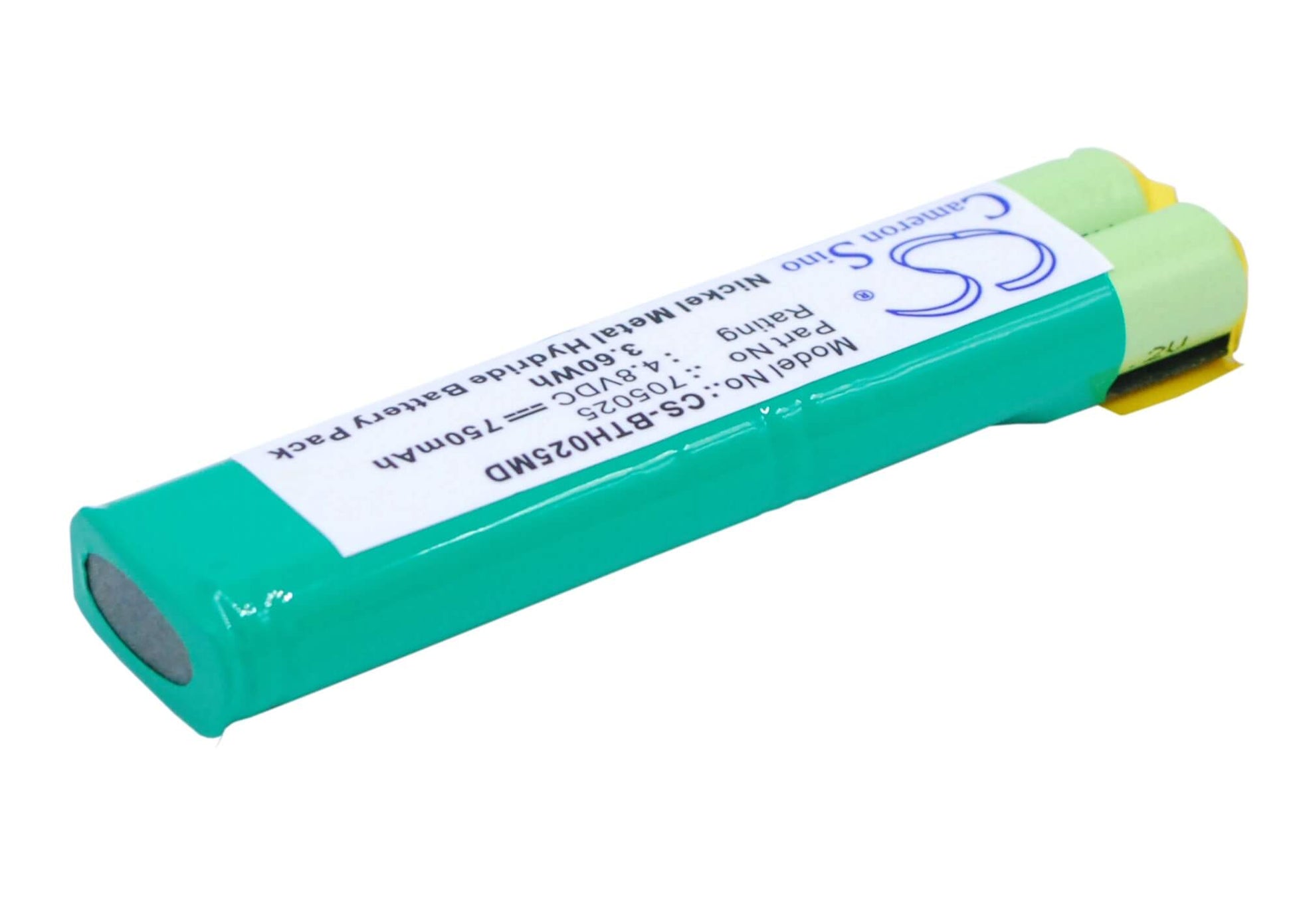 4.8V, 750mAh, Ni-MH Battery fits Mettlertoledo, Autorep E, 3.6Wh