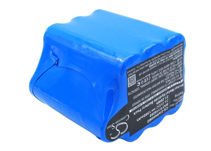 24.0V, 1300mAh, Ni-MH Battery fits Cardioline, Delta 60 Ecg, Delta 60 Plus, 31.2Wh
