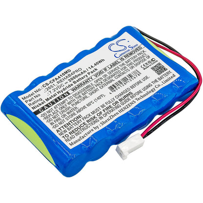 7.2V, 2000mAh, Ni-MH Battery fits Cefar, Activ 4, Bodymax Trainer (ngsf4), 14.4Wh