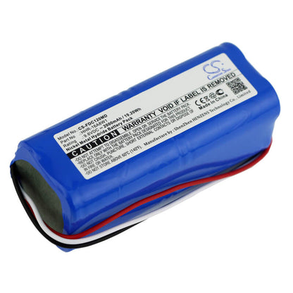 9.6V, 2000mAh, Ni-MH Battery fits Fukuda, Cardisuny C120, Ecg Cardisuny C120, 19.2Wh