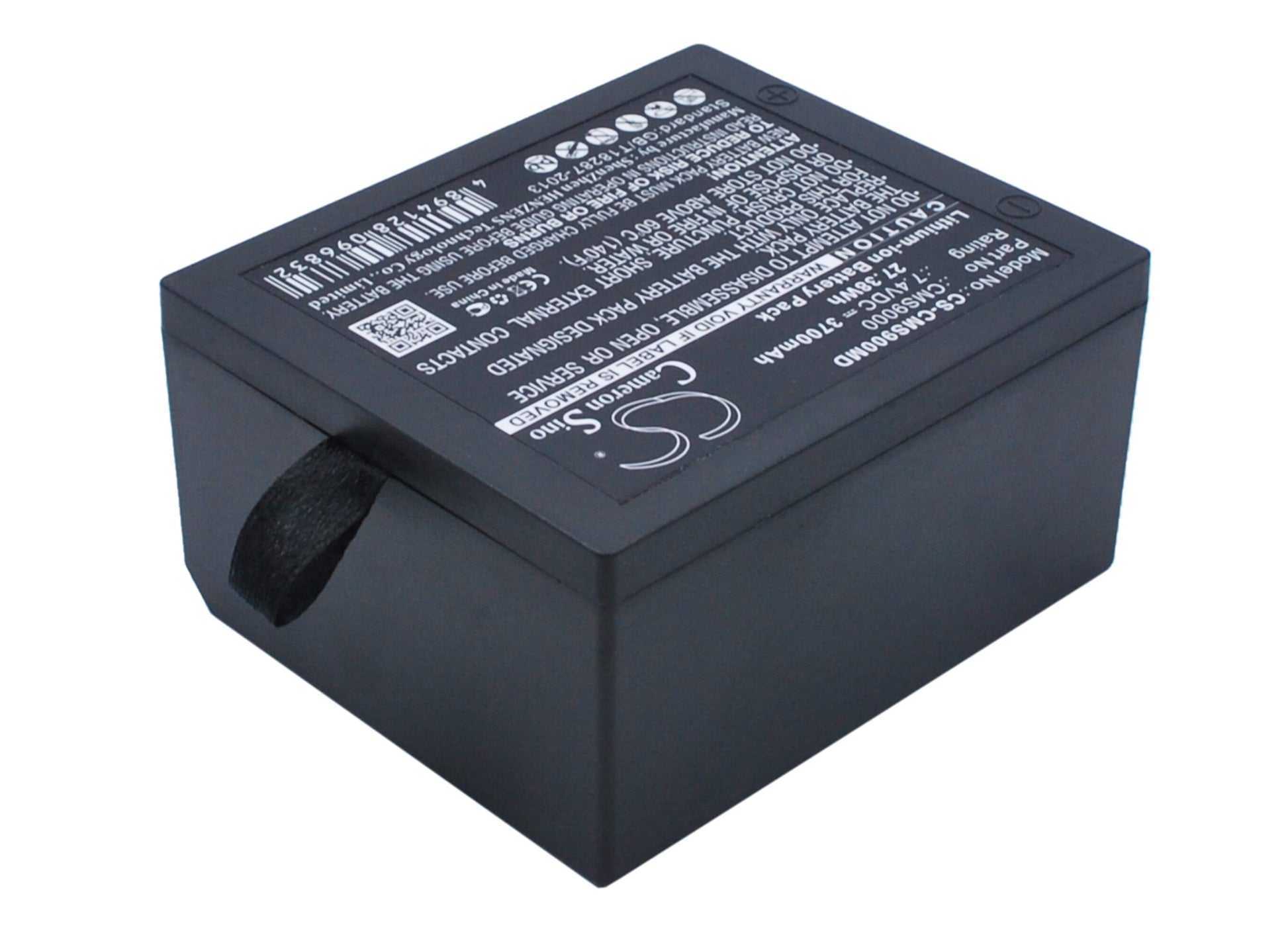 7.4V, 3700mAh, Li-ion Battery fits Contec, Cms7000, Cms7000 Patient Monitor, 27.38Wh