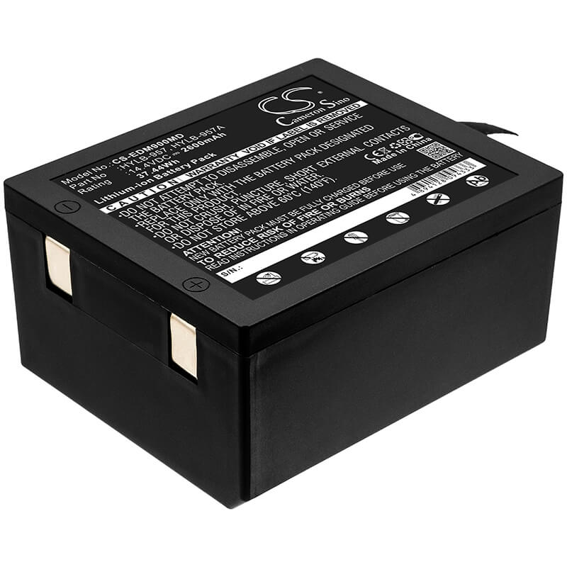 14.4V, 2600mAh, Li-ion Battery fits Omron, Hbp-3100, 37.44Wh