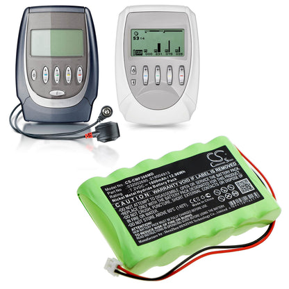 7.2V, 1800mAh, Ni-MH Battery fits Compex, Fitness, Fitness Tens, 12.96Wh