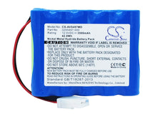 12.0V, 3500mAh, Ni-MH Battery fits Carefusion, 16048 Ventilator, Ventilator, 42Wh