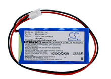 12.0V, 2000mAh, Ni-MH Battery fits Osen, Ecg-8110, Ecg-8110a, 24Wh