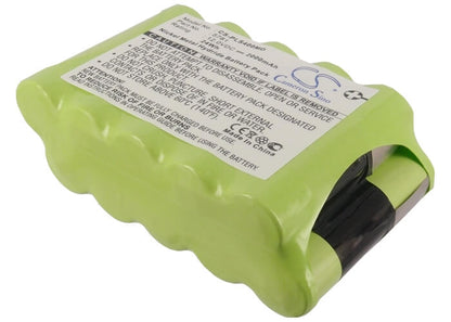 12.0V, 2000mAh, Ni-MH Battery fits Palco Laboratories, 400, 500 Pulse Oximeter, 24Wh