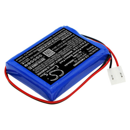 7.4V, 3800mAh, Li-Polymer Battery fits Contec, Ecg-600g, 28.12Wh