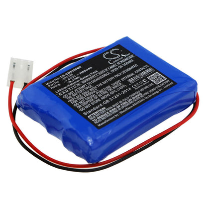 7.4V, 3800mAh, Li-Polymer Battery fits Contec, Ecg-300g, Ecg300gt, 28.12Wh