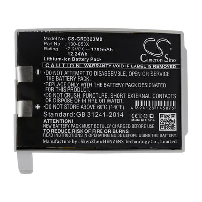 7.2V, 1700mAh, Li-ion Battery fits Cme, Bodyguard 323, 12.24Wh