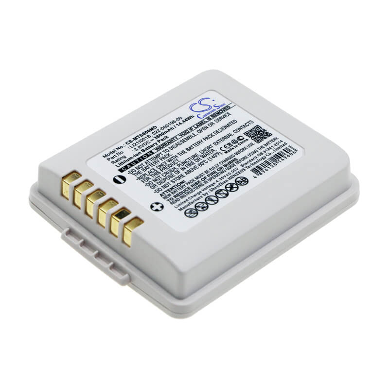 3.8V, 3800mAh, Li-ion Battery fits Mindray, Benevision Td60, Benevision Tms60, 14.44Wh
