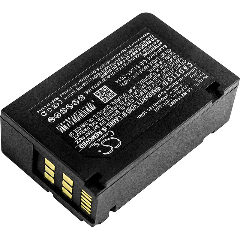 7.4V, 3400mAh, Li-ion Battery fits Mindray, Defibrillateur Beneview T1, T1, 25.16Wh