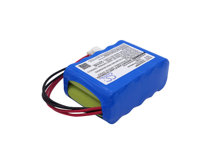 12.0V, 2000mAh, Ni-MH Battery fits Edanins, Ecg-1a, 24Wh