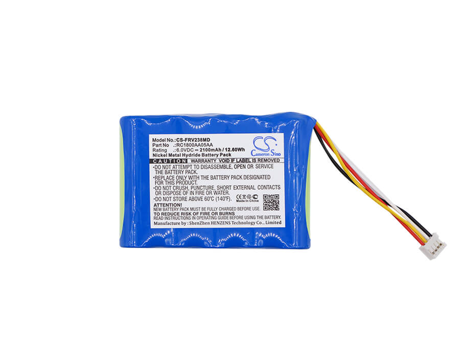 6.0V, 2100mAh, Ni-MH Battery fits Fresenius, Agilia Vial Injectomat S, Infusionspumpe Mcm440, 12.6Wh
