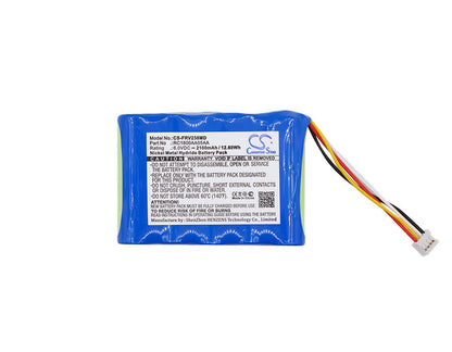 6.0V, 2100mAh, Ni-MH Battery fits Fresenius, Agilia Vial Injectomat S, Infusionspumpe Mcm440, 12.6Wh