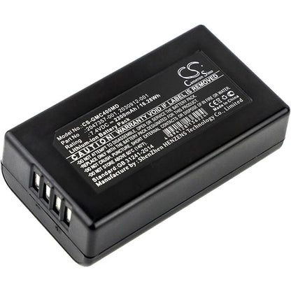 7.4V, 2200mAh, Li-ion Battery fits Ge, Ekg Mac 400, Ekg Mac 600, 16.28Wh