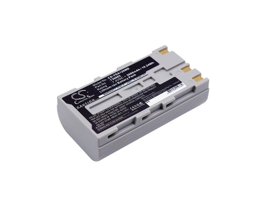 7.4V, 2600mAh, Li-ion Battery fits Yokogawa, Aq1200, Aq1200 Otdr Multi Field Tester, 19.24Wh