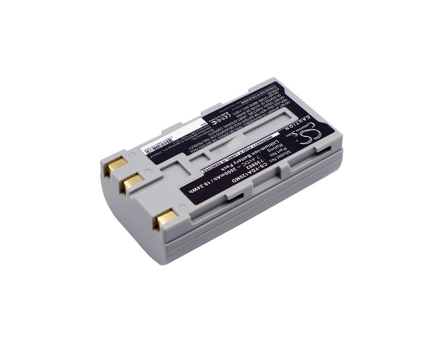 7.4V, 2600mAh, Li-ion Battery fits Yokogawa, Aq1200, Aq1200 Otdr Multi Field Tester, 19.24Wh