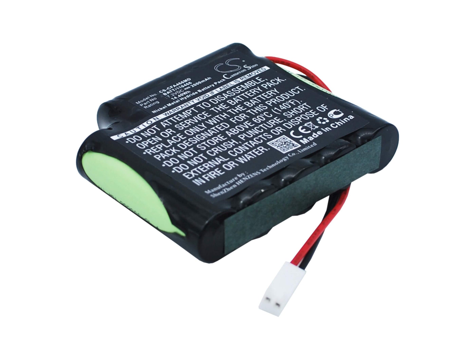 7.2V, 2000mAh, Ni-MH Battery fits Globus, Activa 300, Activa 600 Proacus 4 Pro, 14.4Wh