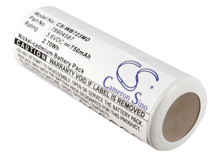 3.6V, 750mAh, Ni-CD Battery fits Diversified Medical, N Mnc723, N Mnc723w, 2.7Wh