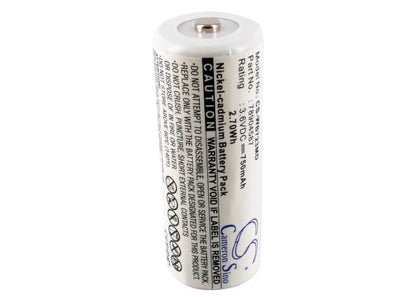 3.6V, 750mAh, Ni-CD Battery fits Diversified Medical, N Mnc723, N Mnc723w, 2.7Wh