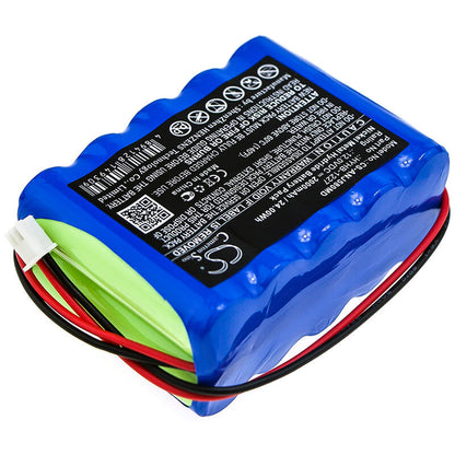 12.0V, 2000mAh, Ni-MH Battery fits Angel, Aj5800, Aj5803, 24Wh