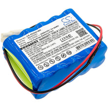12.0V, 2000mAh, Ni-MH Battery fits Aeonmed, Solo, Solo Ventilator, 24Wh