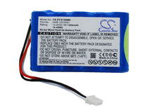 12.0V, 1200mAh, Ni-MH Battery fits Kenz Cardico, Ecg-108, Ecg-110, 14.4Wh