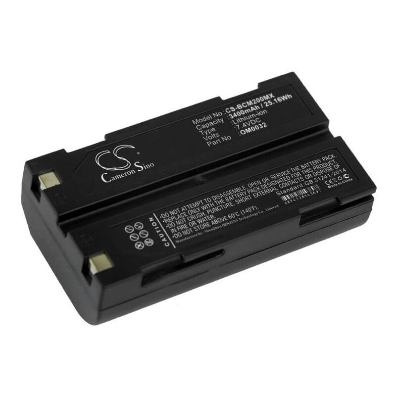 7.4V, 3400mAh, Li-ion Battery fits Smiths, Capnocheck Ii Capnograph, Oximeter, 25.16Wh