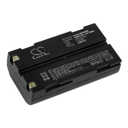7.4V, 3400mAh, Li-ion Battery fits Bci, Capnocheck Ii Capnograph Pulse, 25.16Wh