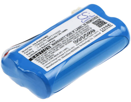 7.4V, 3400mAh, Li-ion Battery fits Fresenius, Infusion Pump Fresenius Voluma, Infusion Pump Volumat Agilia, 25.16Wh