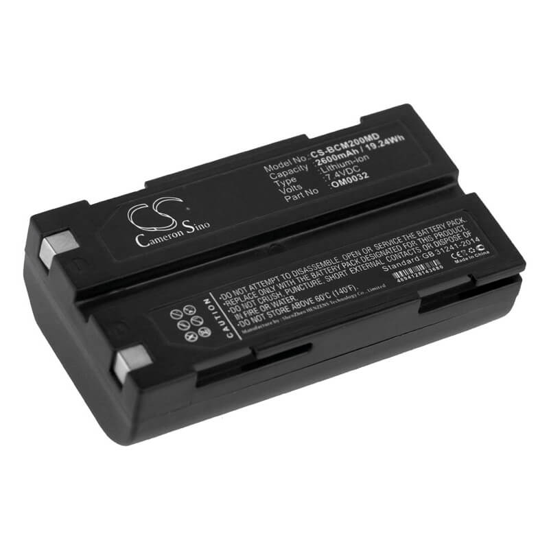 7.4V, 2600mAh, Li-ion Battery fits Smiths, Capnocheck Ii Capnograph, Oximeter, 19.24Wh
