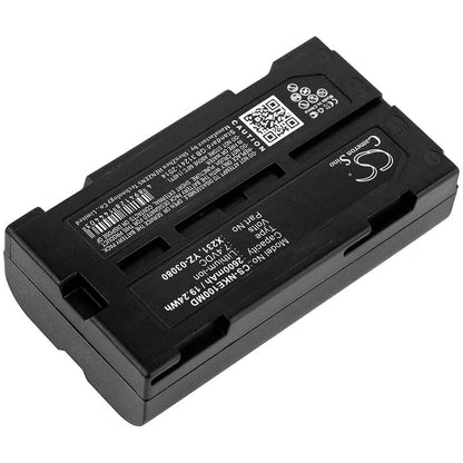 7.4V, 2600mAh, Li-ion Battery fits Nihon Kohden, Wee-1000, 19.24Wh
