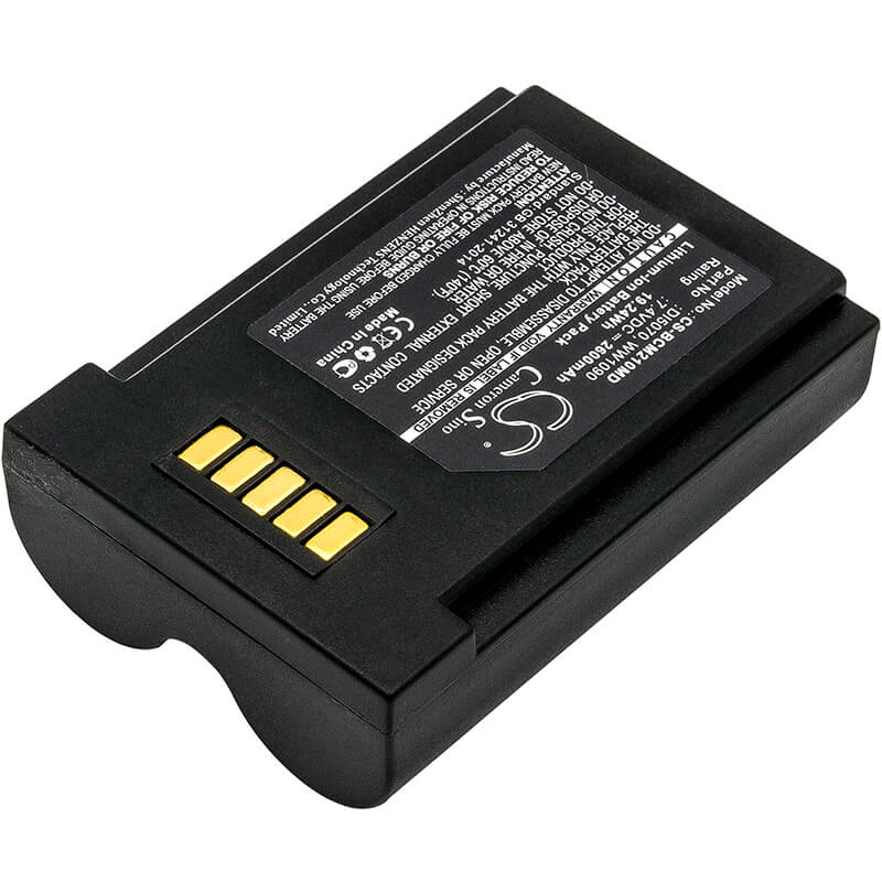 7.4V, 2600mAh, Li-ion Battery fits Bci, Spectro2 20, Spectro2 10, 19.24Wh