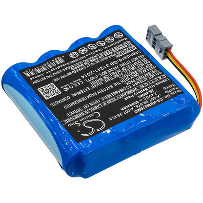 7.4V, 5200mAh, Li-ion Battery fits Heine, Mpack, Mpack Ll, 38.48Wh