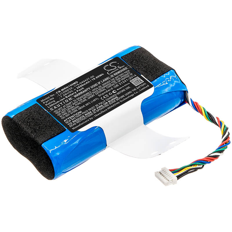 7.56V, 2600mAh, Li-ion Battery fits Mindray, Benevision N1, 19.656Wh