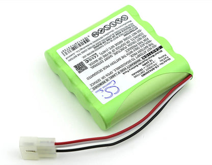 4.8V, 3800mAh, Ni-MH Battery fits Bullard, Pa20 Air Purifying System, 18.24Wh