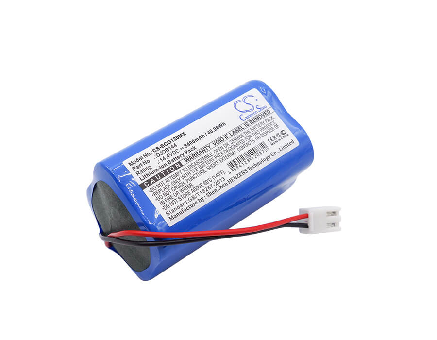 14.4V, 3400mAh, Li-ion Battery fits Cmics, Djdb, Djdb1200, 48.96Wh