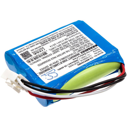11.1V, 2600mAh, Li-ion Battery fits Mindray, Beneheart R3, Beneheart R3 Ekg, 28.86Wh
