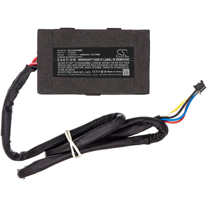 10.8V, 3400mAh, Li-ion Battery fits Covidien, Kendall Scd 700, 36.72Wh